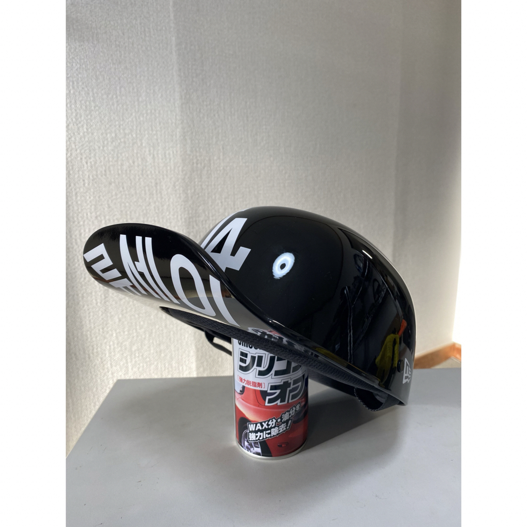 ニューエラ風 ヘルメット 半キャップ ベースボールキャップの通販 by