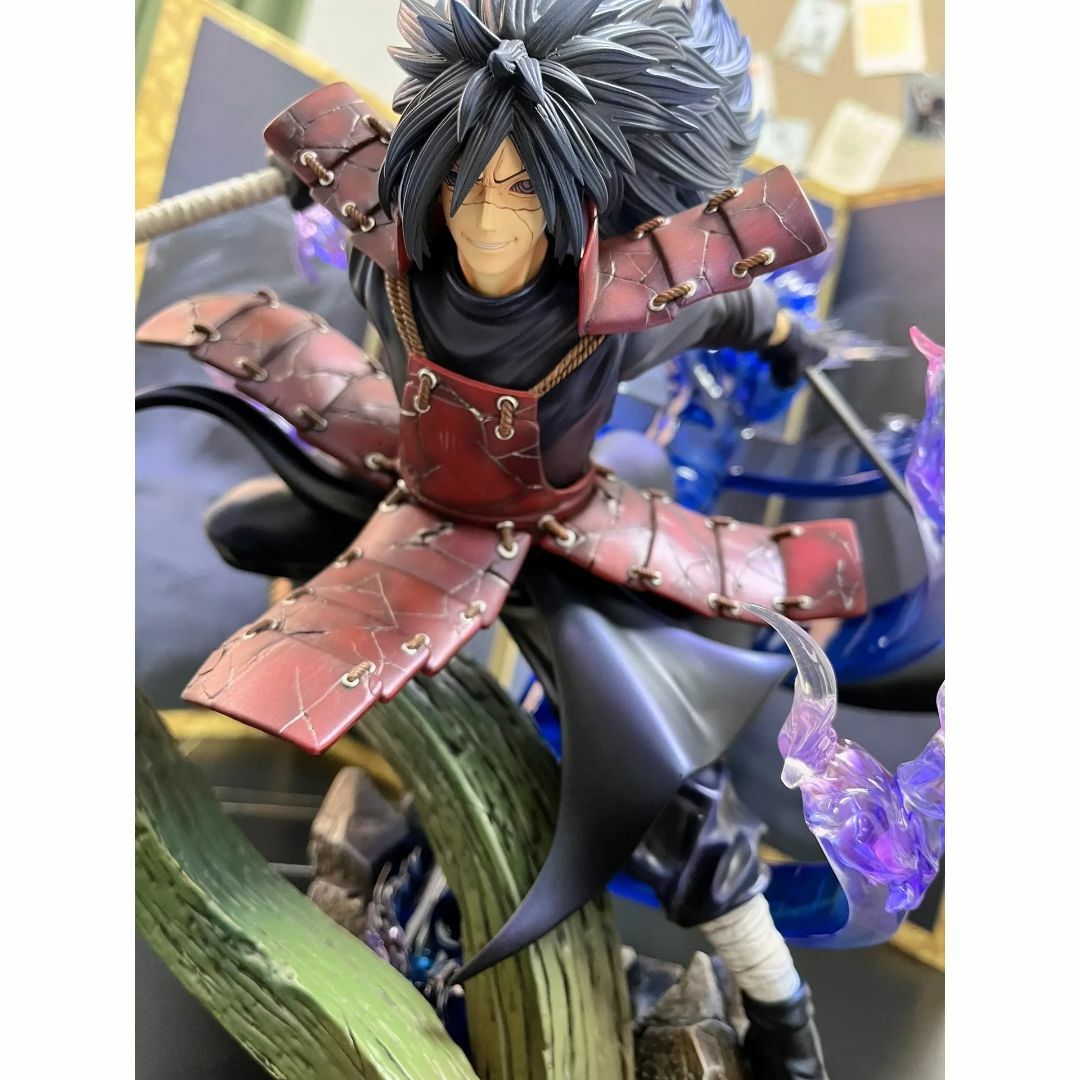 ナルト 疾風伝 うちはマダラ ガレージキット 塗装済み完成品