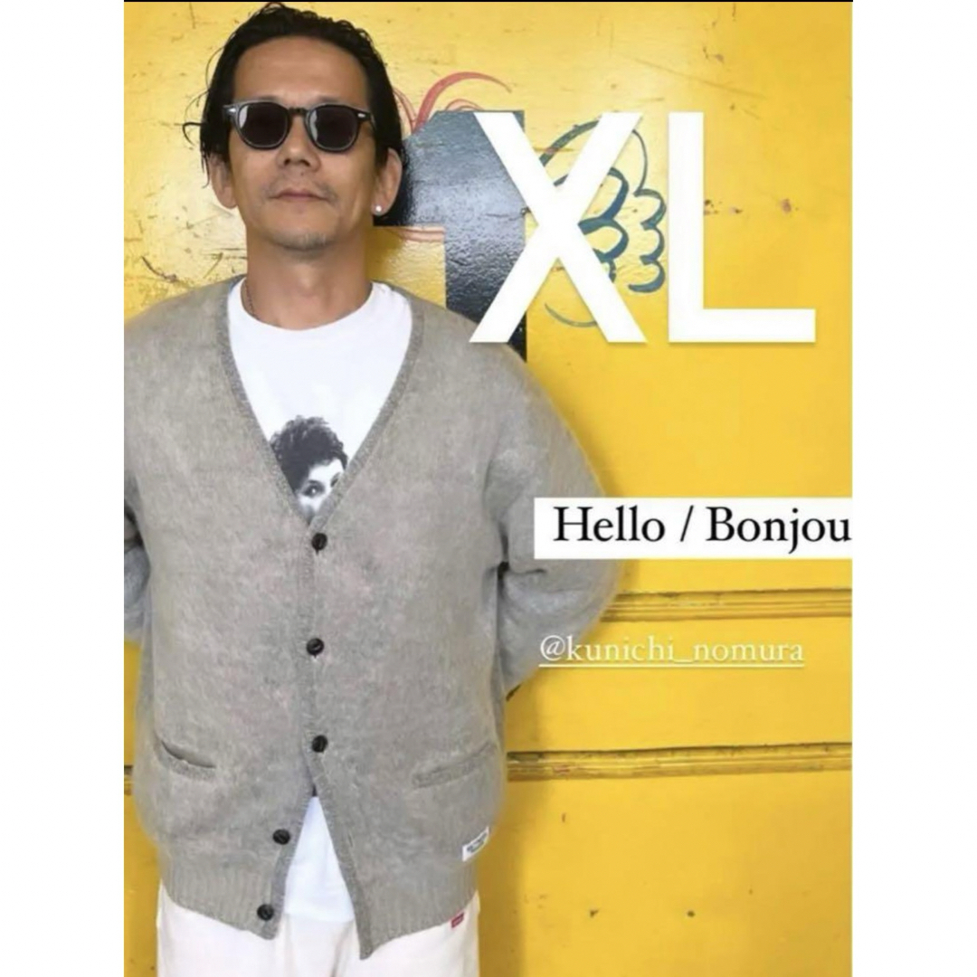 WACKO MARIA - 23ss WACKO MARIA 限定モヘアカーディガン 野村訓市