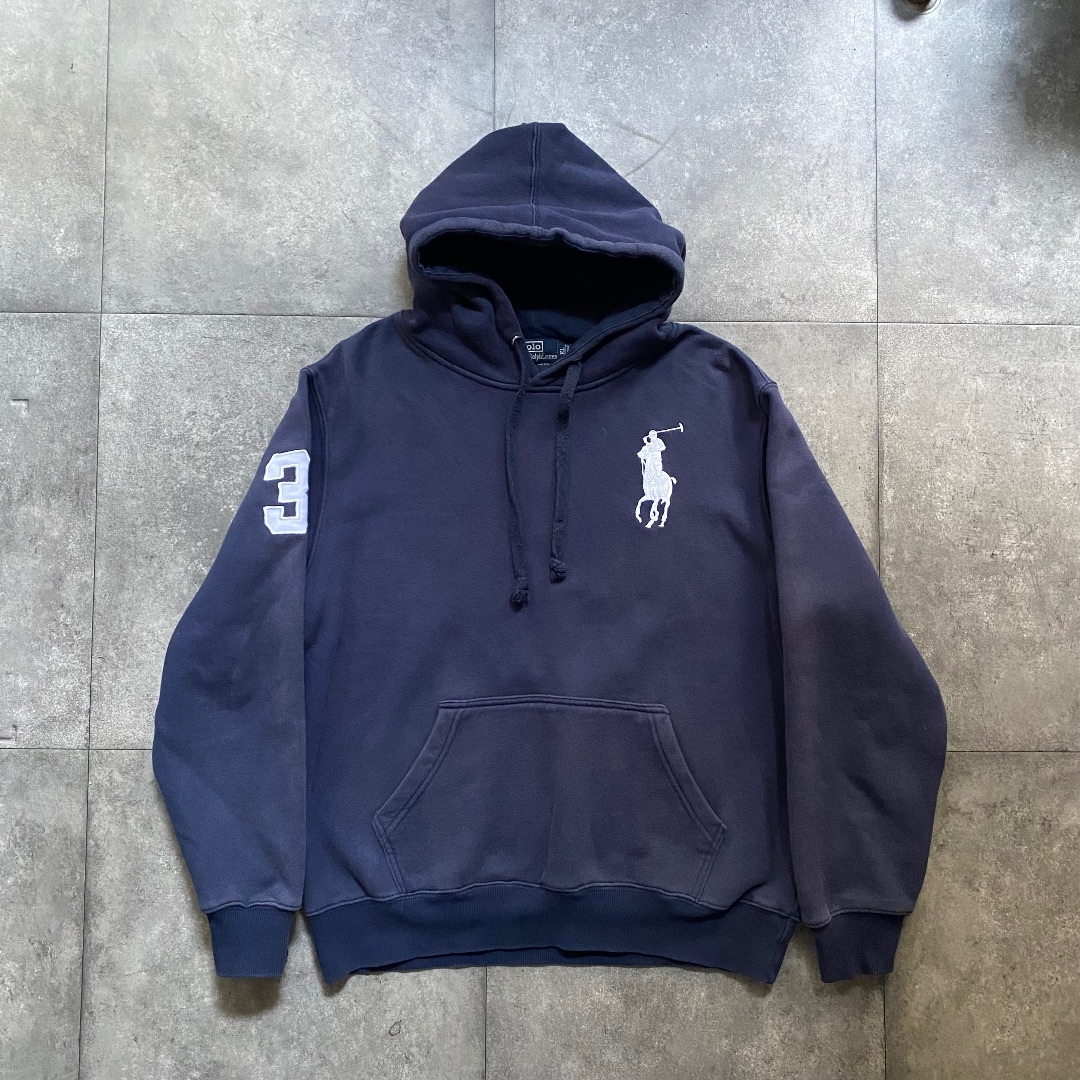POLO RALPH LAUREN - 90s ラルフローレン スウェットパーカー ビック