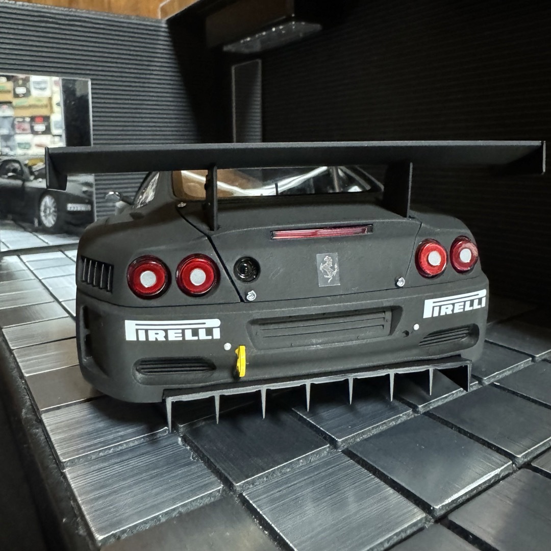 京商 - 絶版 未展示品 京商 1/18 フェラーリ 575 GTC マットブラックの