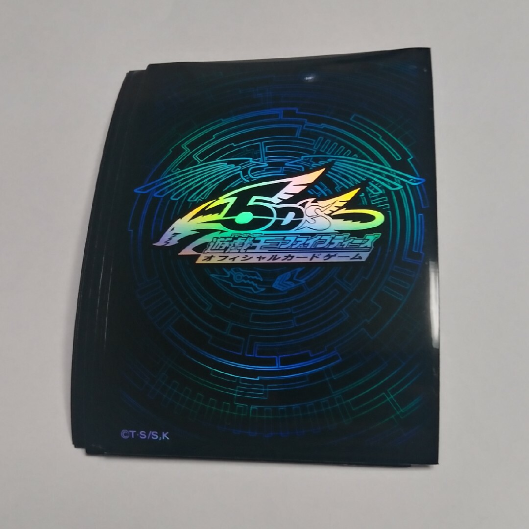 希少】遊戯王 5d's ロゴ スリーブ 黒 ブラック【未開封】 希少】遊戯王