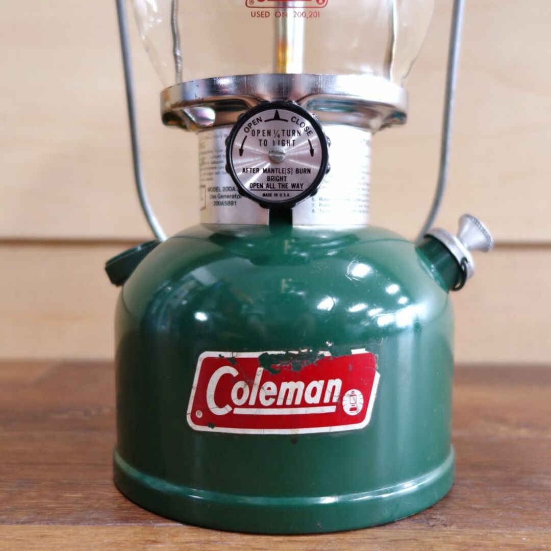 希少 整備済み コールマン Coleman ランタン 200A 1981年 12月
