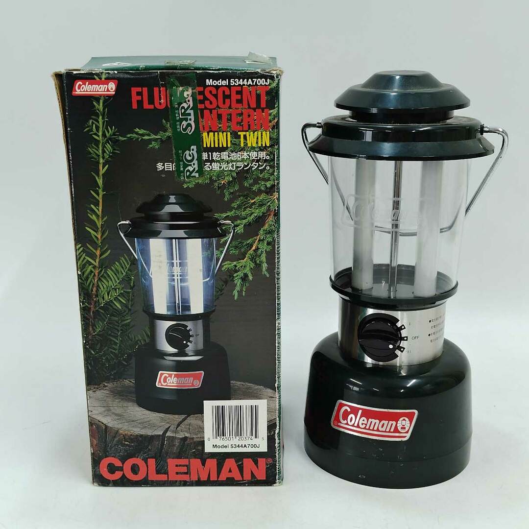 Coleman - [ジャンク] コールマン 蛍光灯ランタン 電池式 5344A700J