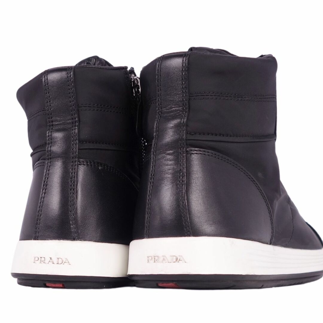 PRADA - プラダ PRADA スニーカー ハイカット サイドジップ ナイロン