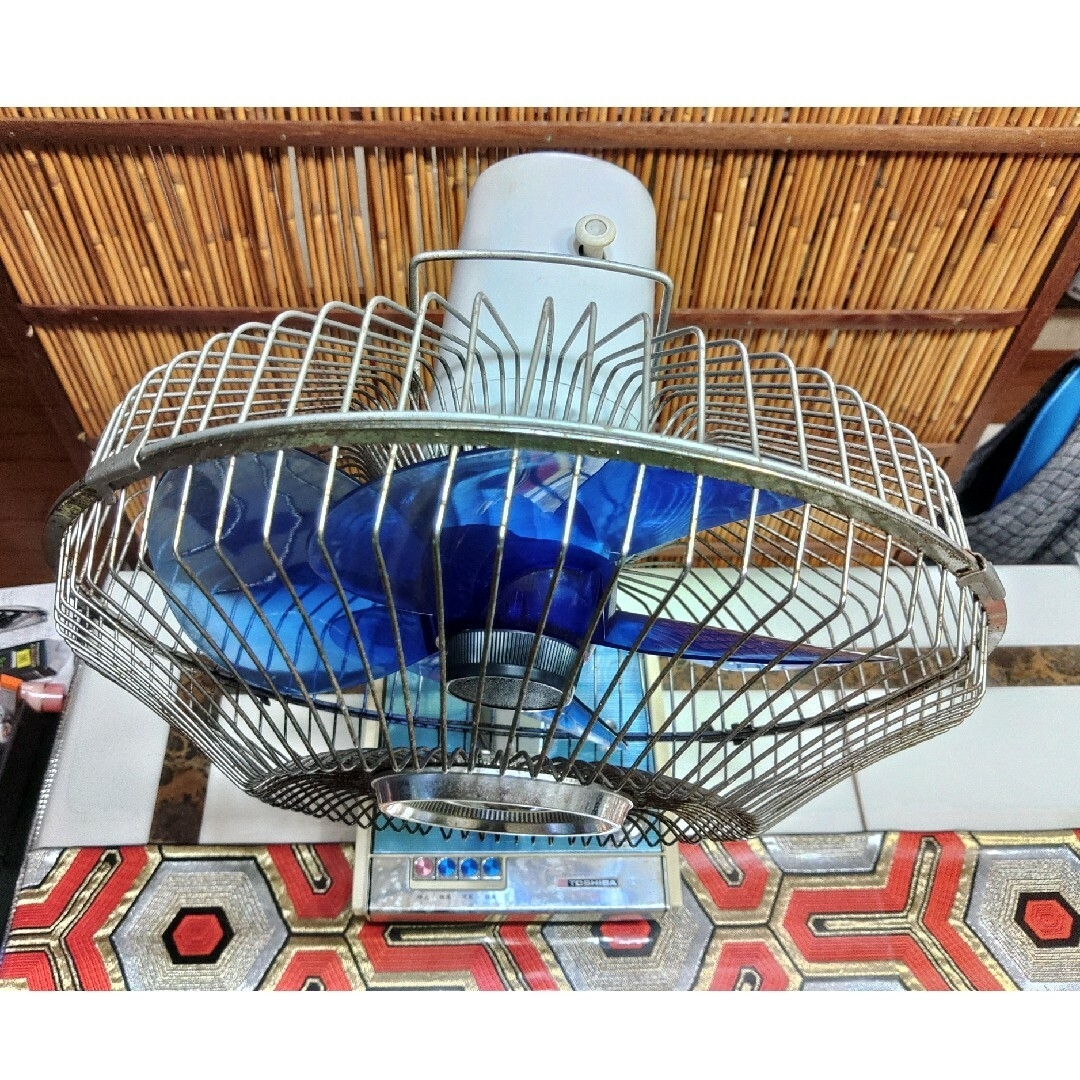 東芝 - TOSHIBA レトロ扇風機 H-30AW かわいい扇風機 昭和家電 東芝