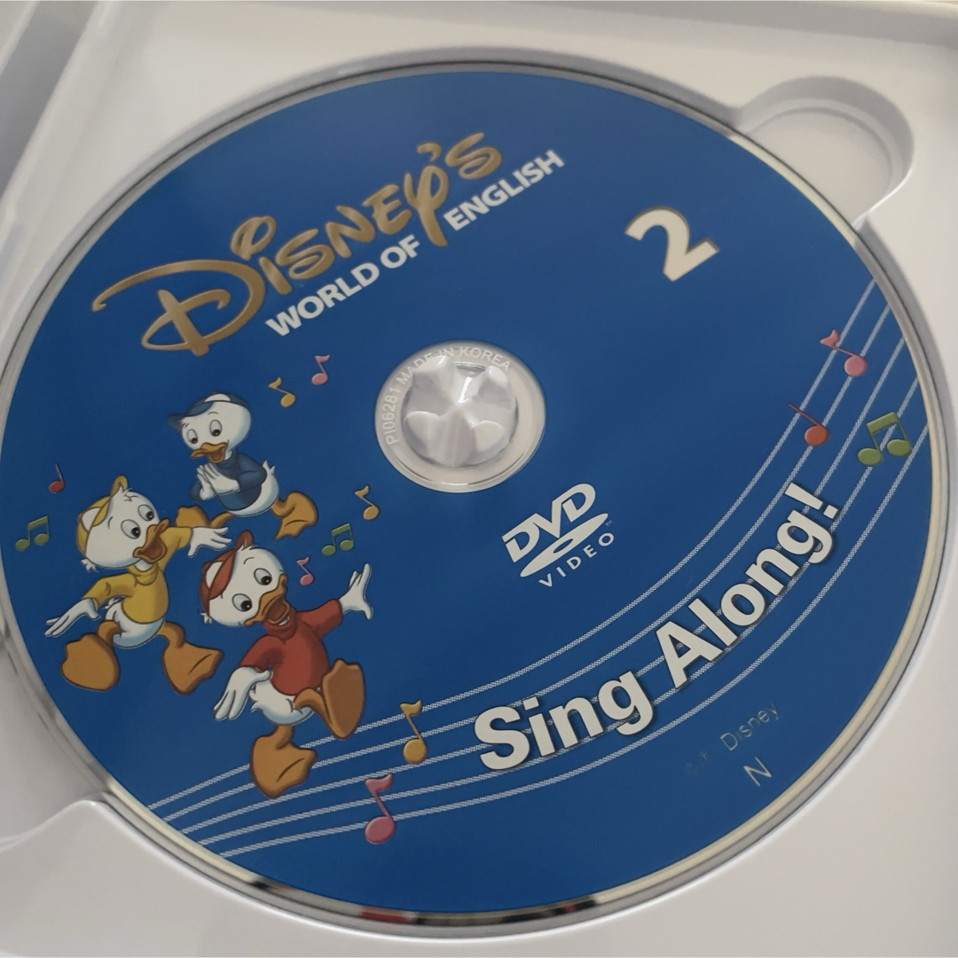 Disney - 新子役 DWE ディズニー英語システム シングアロング DVD 12枚