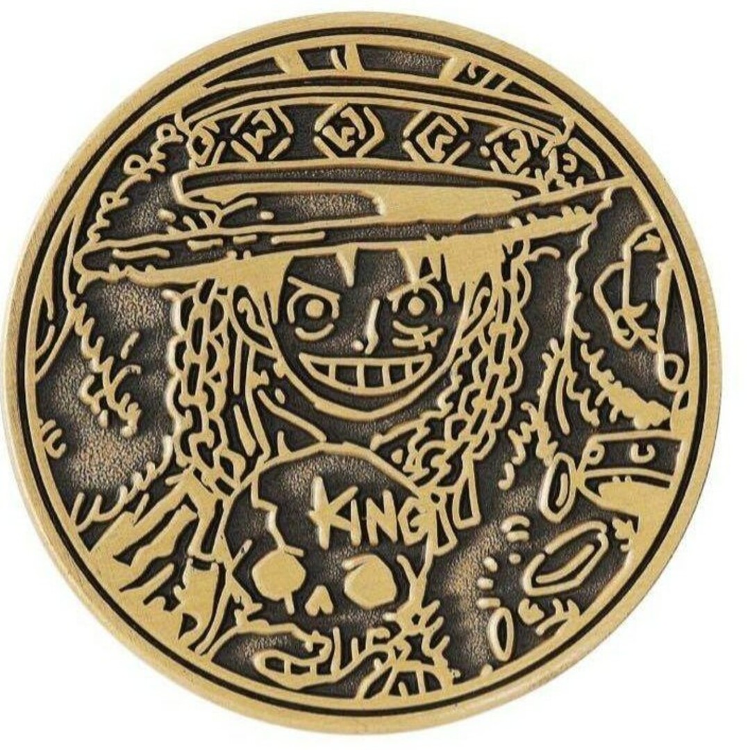 集英社 - ワンピース 大秘宝 記念 メダル スタンプ カード wcf