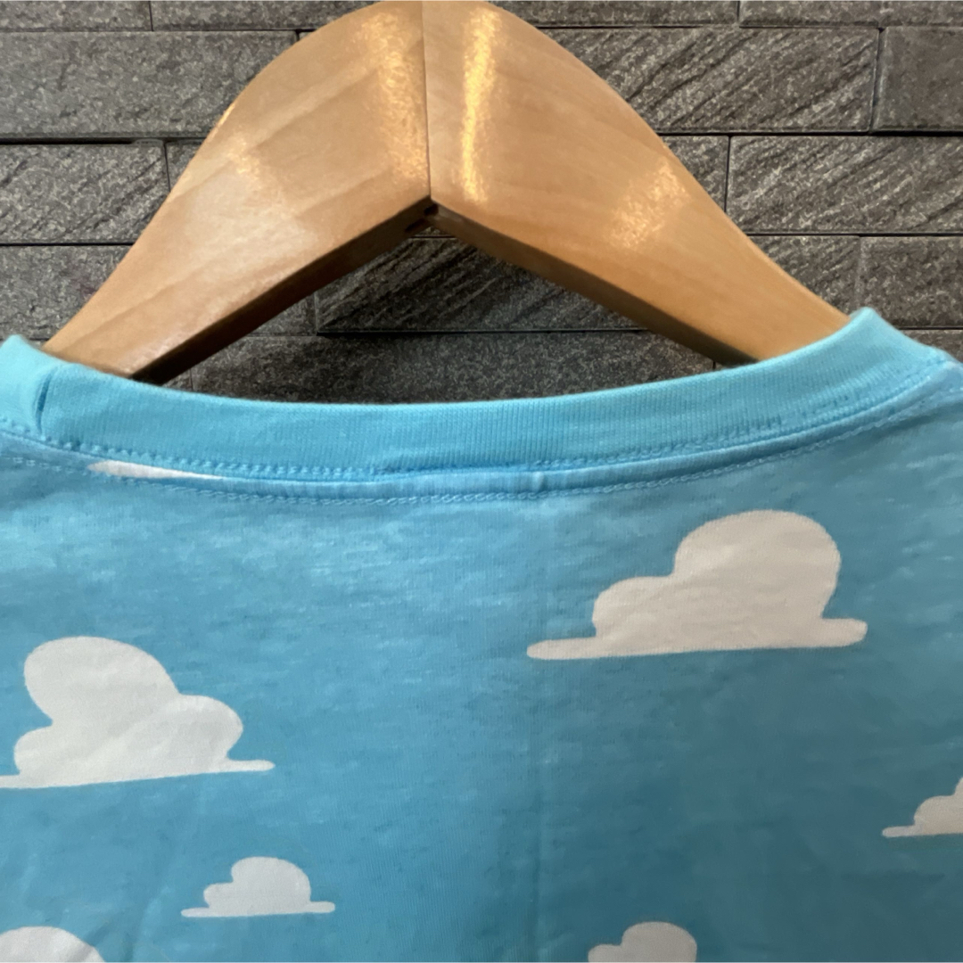 Disney - Disney トイストーリー Tシャツ 半袖 雲柄 アンディの部屋の