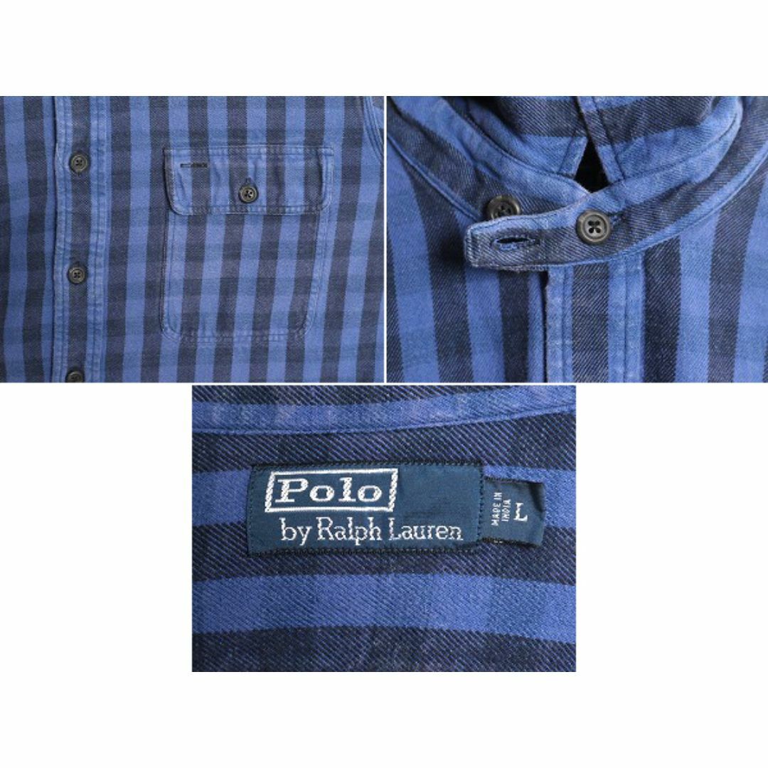 Ralph Lauren - 90s ポロ ラルフローレン チェック ヘビー フランネル