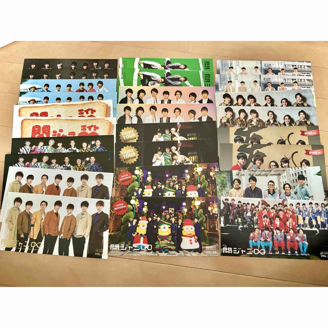 関ジャニ∞】SUPER EIGHTグッズ 会報 ポチ袋 カップ クリアファイル 関