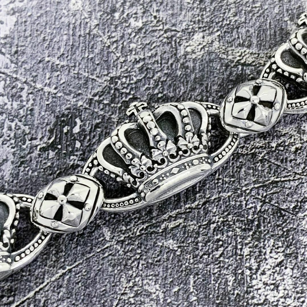 Justin Davis - 定価15.4万☆Justin Davis クラウンブレスレット（S