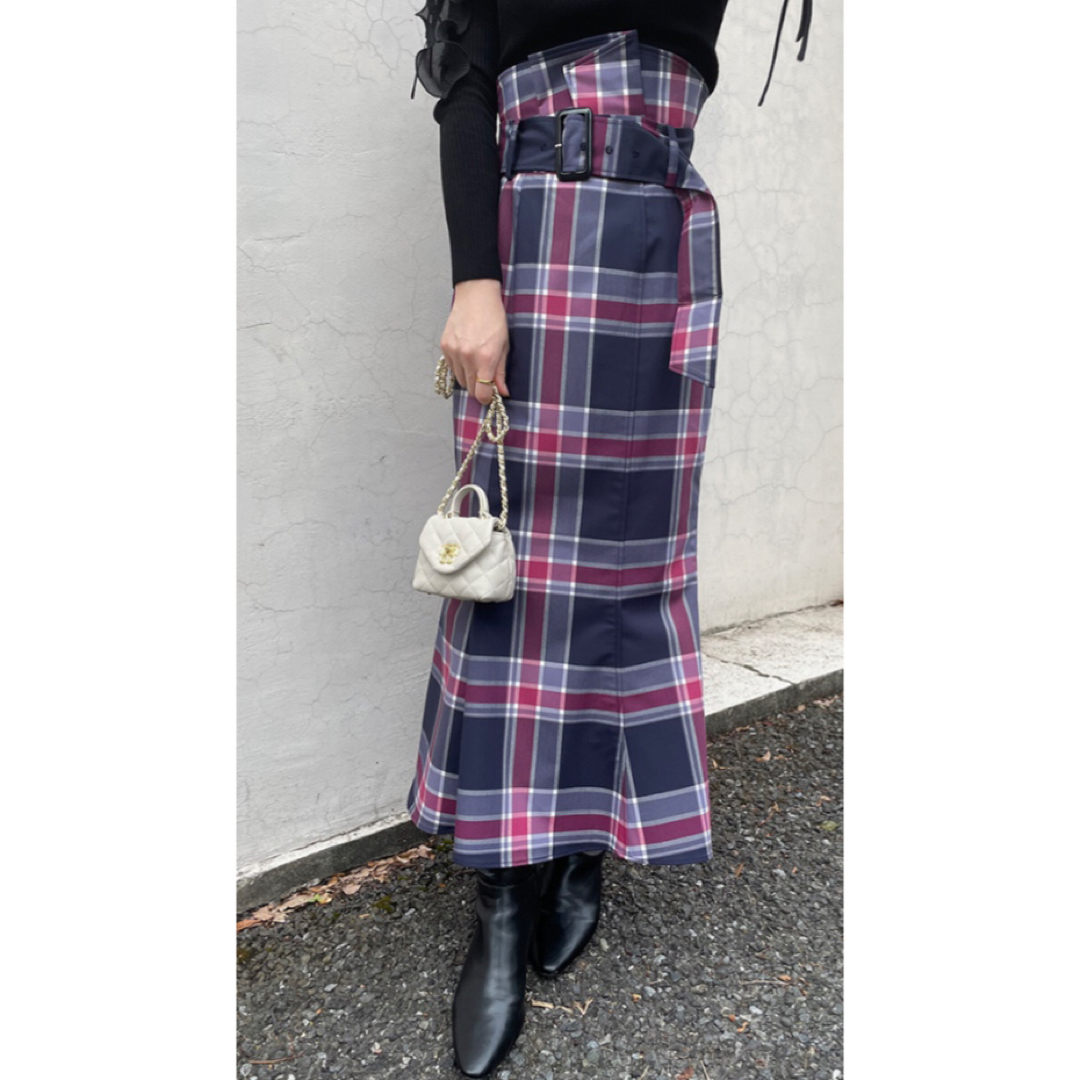 SNIDEL - 未開封 スナイデル♡ ベルティッドマーメイドスカート