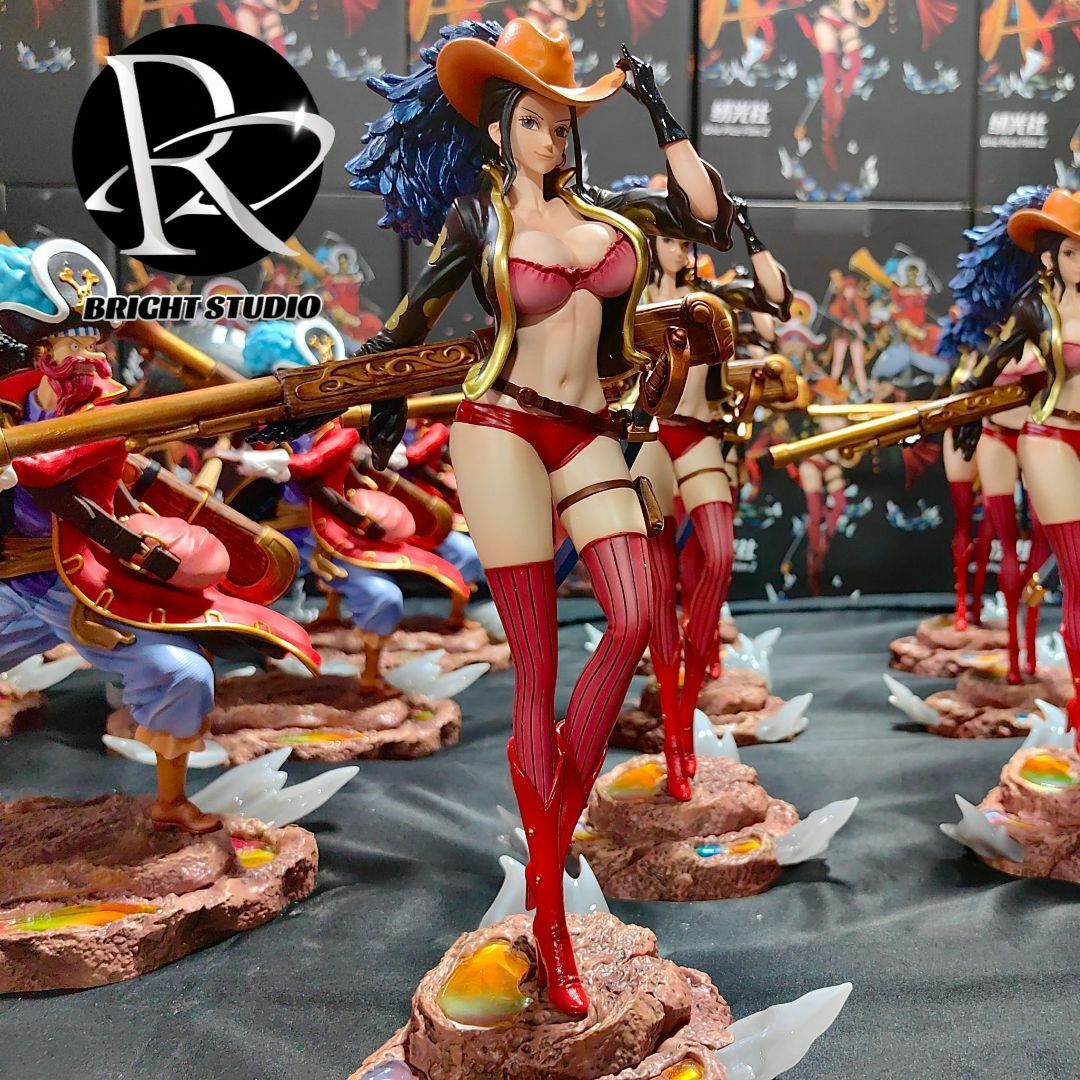 ワンピース 考古学者 ニコ・ロビン ガレージキット フィギュア 塗装