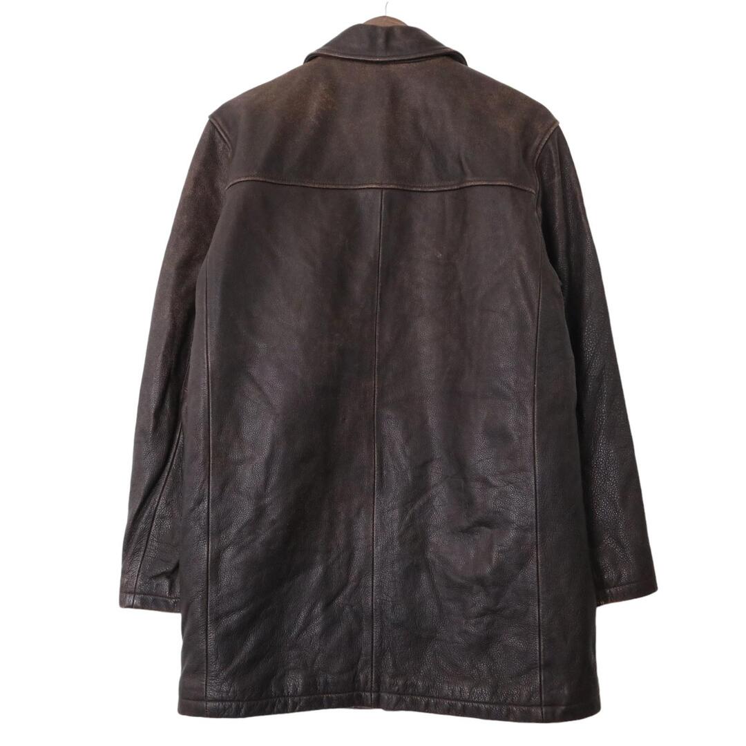 Eddie Bauer - Eddie Bauer エディーバウアー レザーカーコート