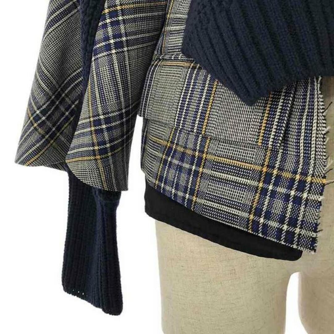 sacai - 【美品】 sacai / サカイ | ジャケット ドッキング プル