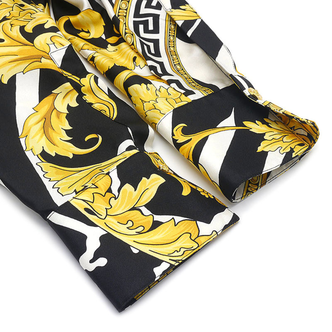 VERSACE - ヴェルサーチェ VERSACE シルクシャツ バロック柄