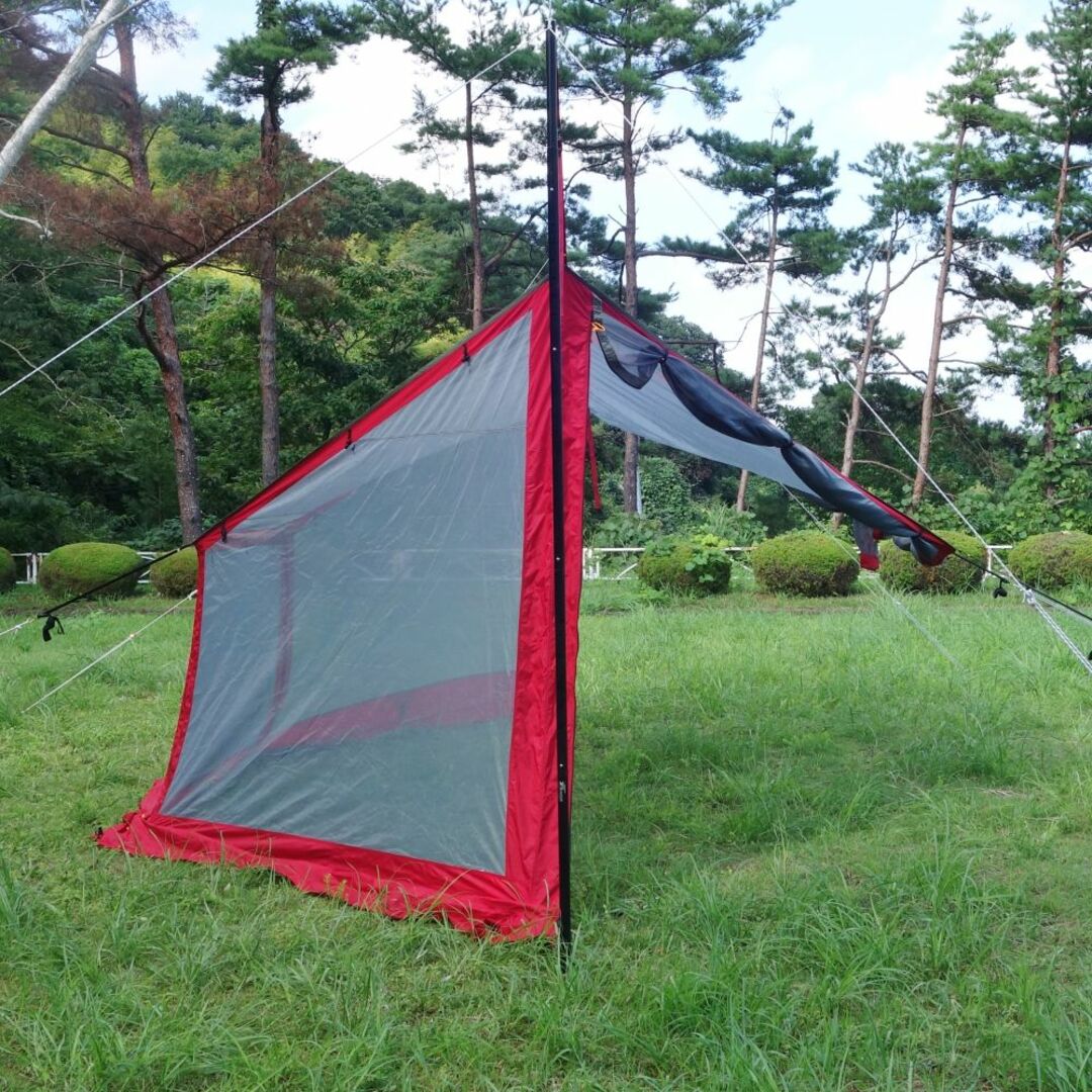 美品 スノーピーク snowpeak 廃盤品 タープスクリーンヘキサ L TS-462