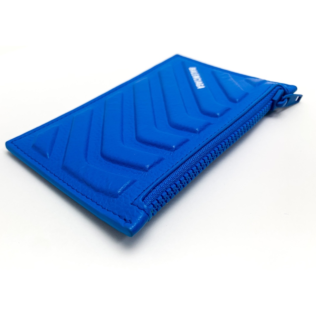 BALENCIAGA - BALENCIAGA バレンシアガ ブルー 青 カードケース 663714