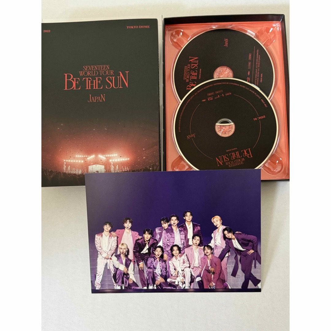 SEVENTEEN BE THE SUN JAPAN Blu-ray DVD