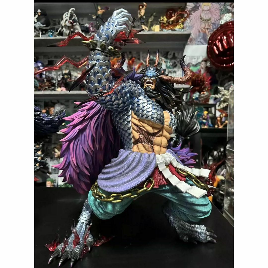 ワンピース 百獣のカイドウ 人獣型 フィギュア ガレージキット 塗装