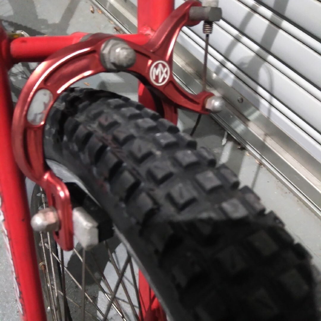 丸石サイクル - MARUISHI マルイシ トライアル BMX 自転車 20インチ 赤