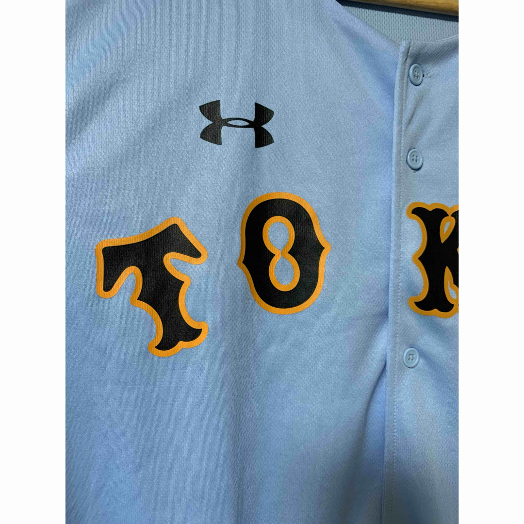 UNDER ARMOUR - 巨人 読売ジャイアンツ 応援ユニフォーム 水色