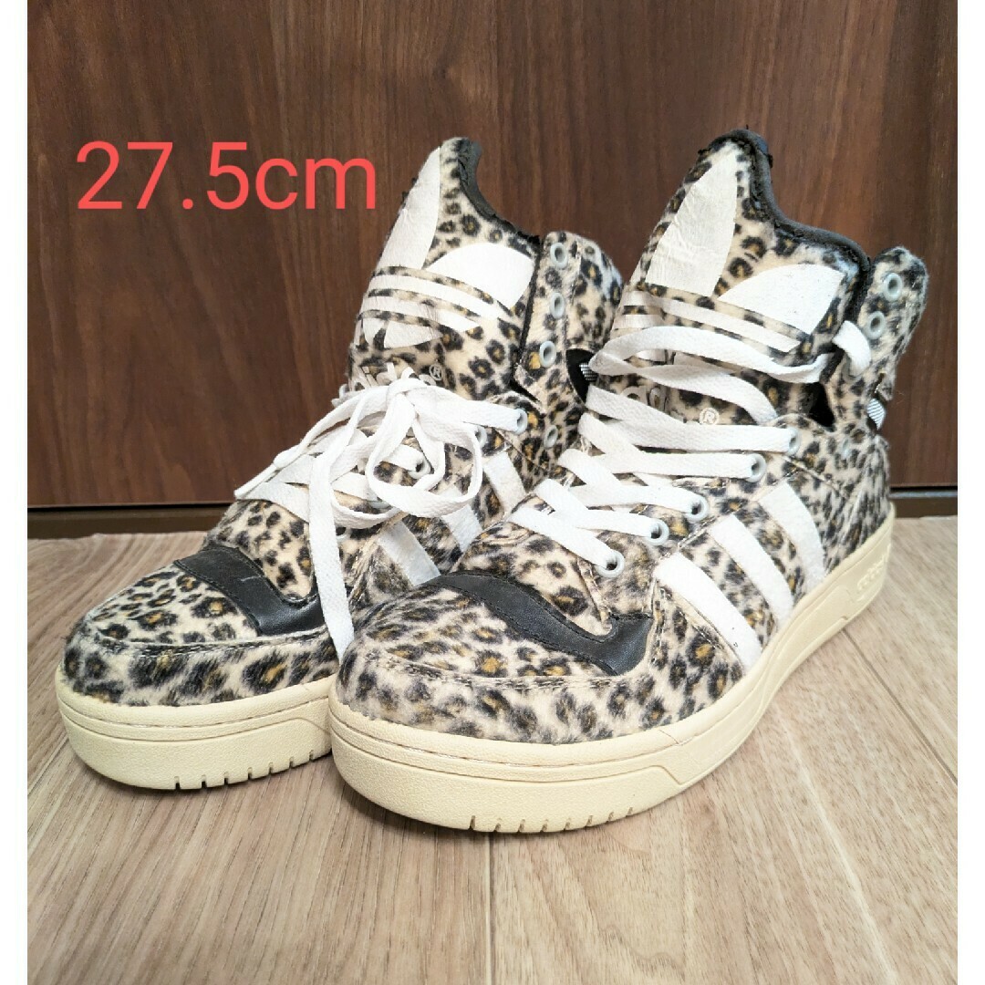 JEREMY SCOTT - ADIDAS JEREMY SCOTT 27.5cm レオパード柄の通販 by