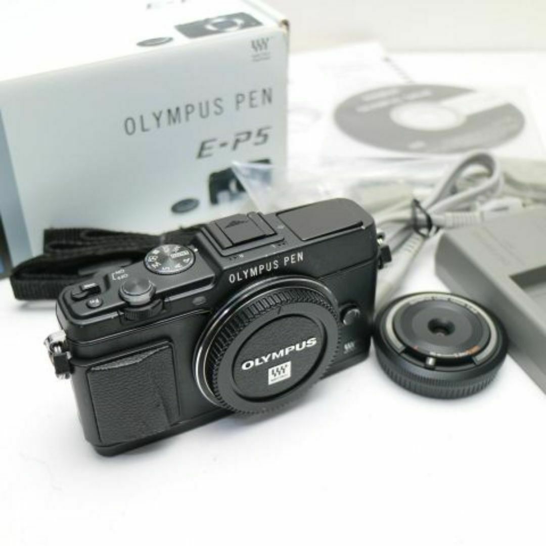 OLYMPUS - E-P5 OLYMPUS PEN ブラック M666の通販 by エコスタ