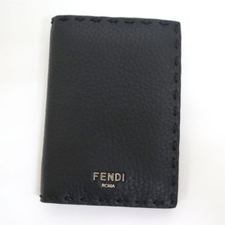 FENDI - 【FENDI】フェンディ セレリア カードケース ブラック カーフ