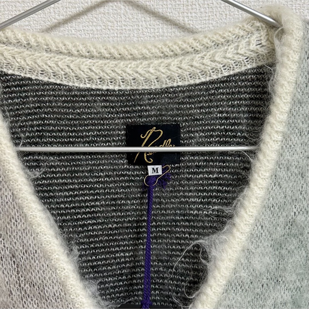 Needles - needles studious 21aw モヘア カーディガン パピヨン Mの