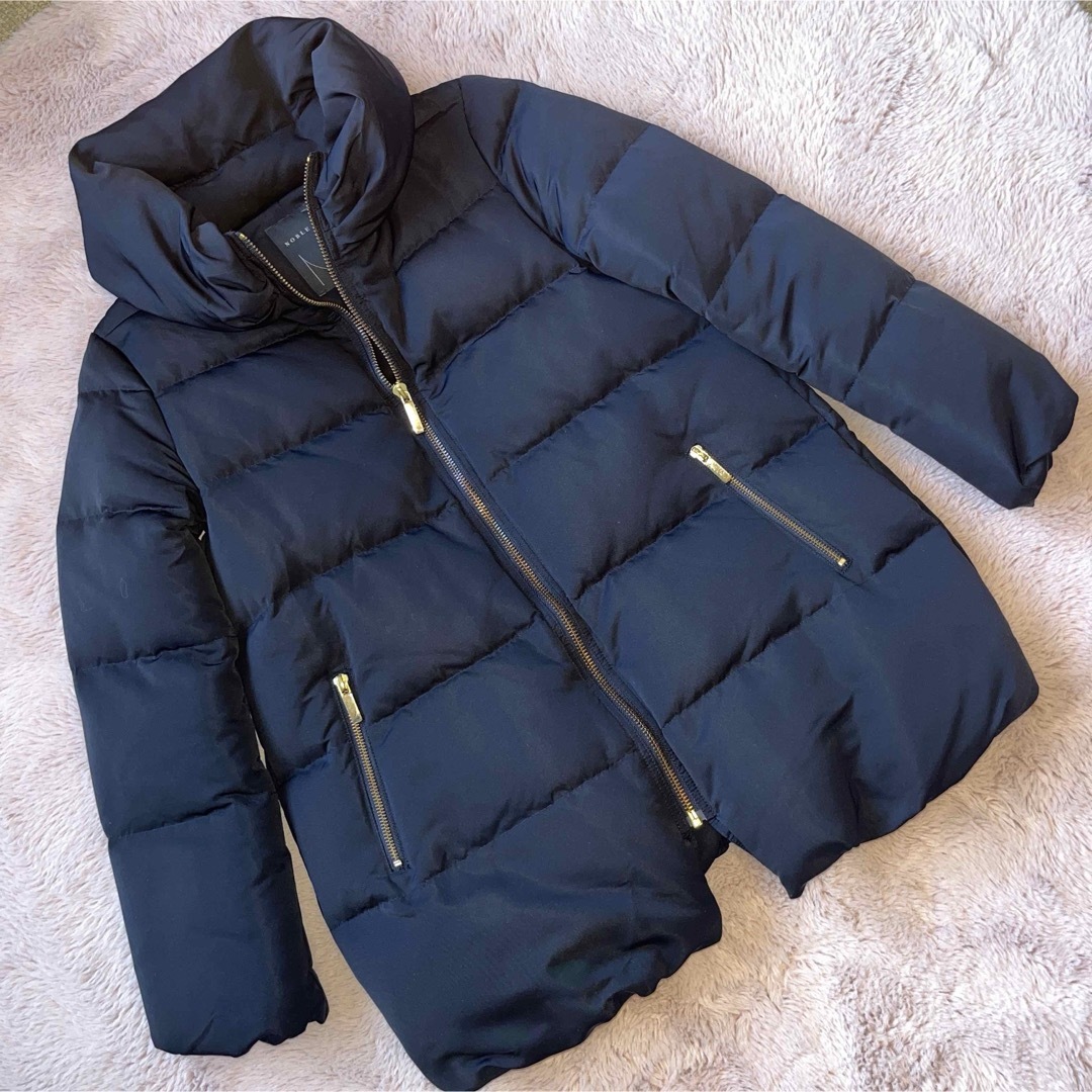 Noble - 美品 Noble ノーブル エステルファイユミドル ダウンコート