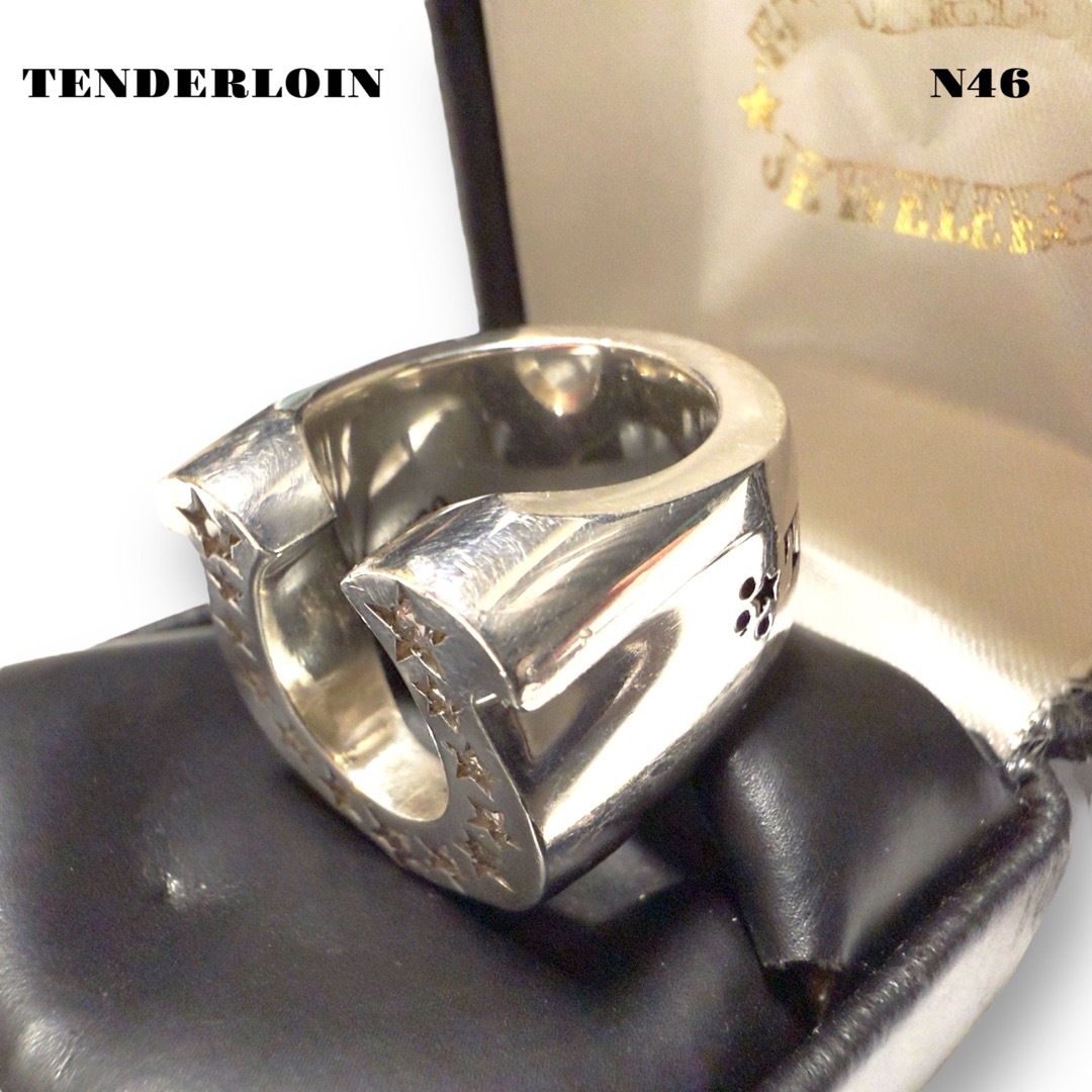 TENDERLOIN - 人気品！ TENDERLOIN ホース シュー リング ダイヤ