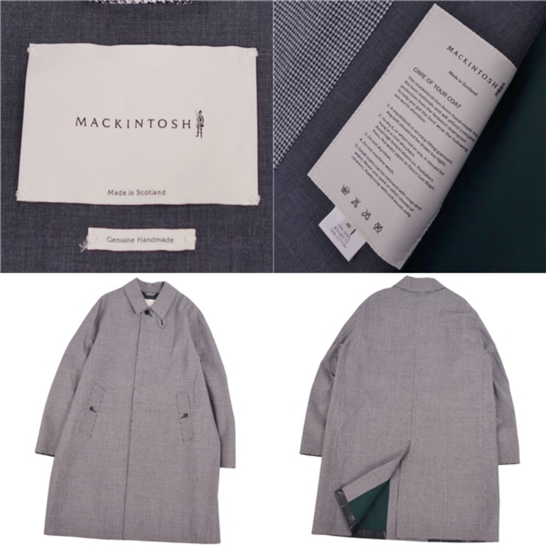 MACKINTOSH - 極美品 マッキントッシュ MACKINTOSH ゴム引き ステン