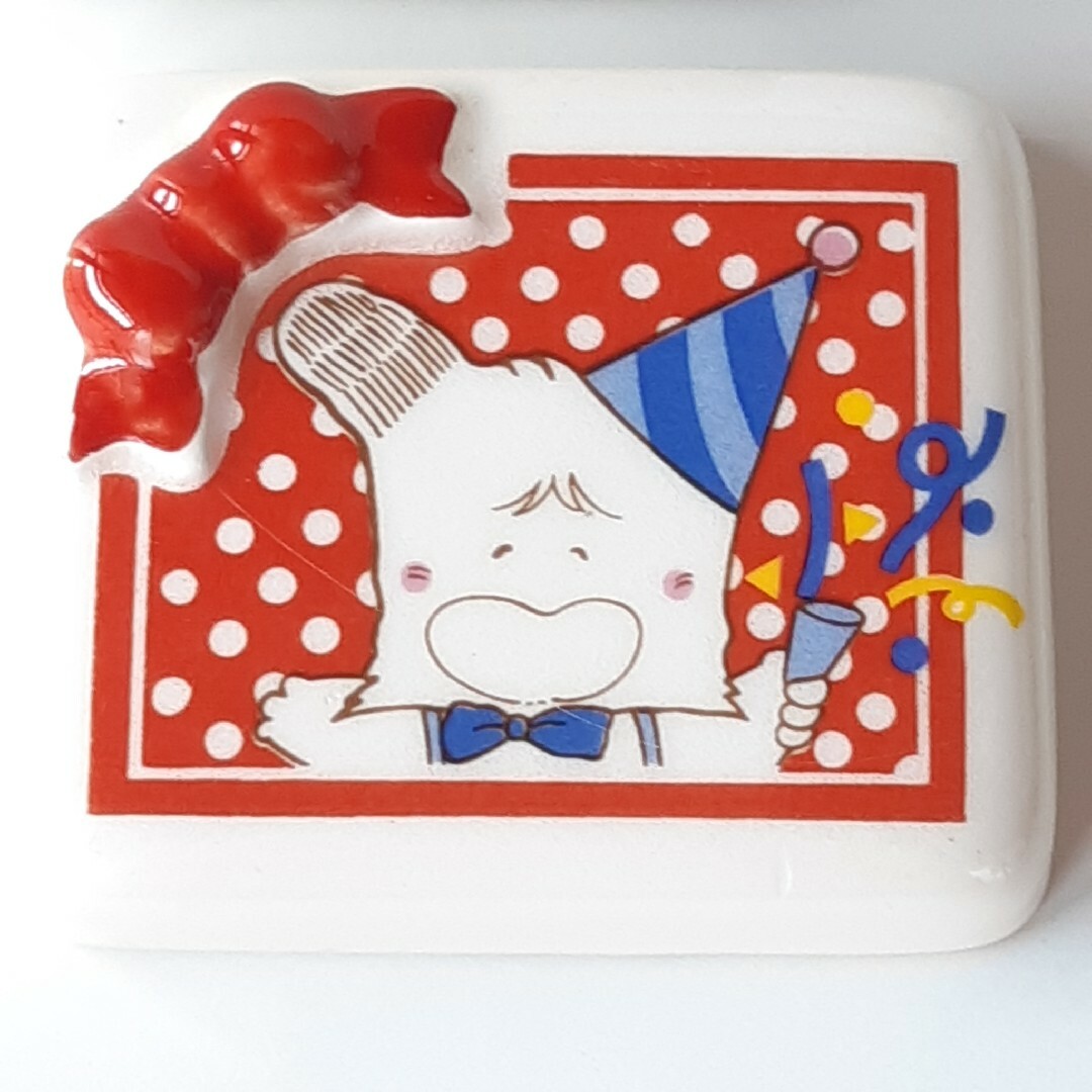 Spank! - レア！【おはよう！スパンク】陶器製のミニケース 昭和レトロ