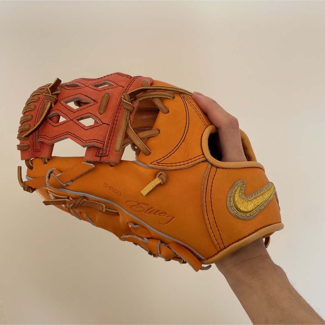 NIKE - nike 軟式オーダーグラブ 内野手用 左 謝道elite j zeroの通販