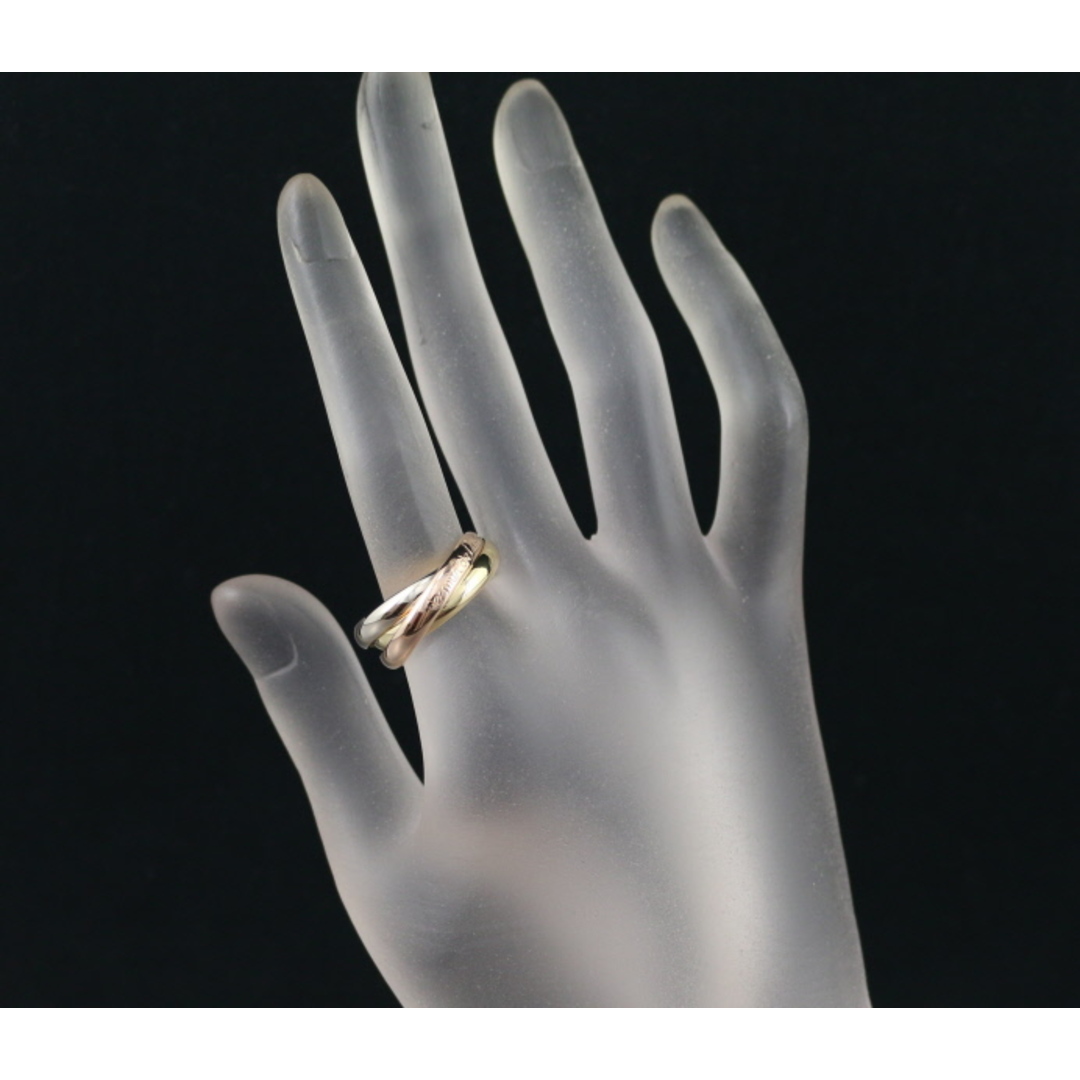 Cartier - カルティエ トリニティリング スリーカラー クラシック 57号