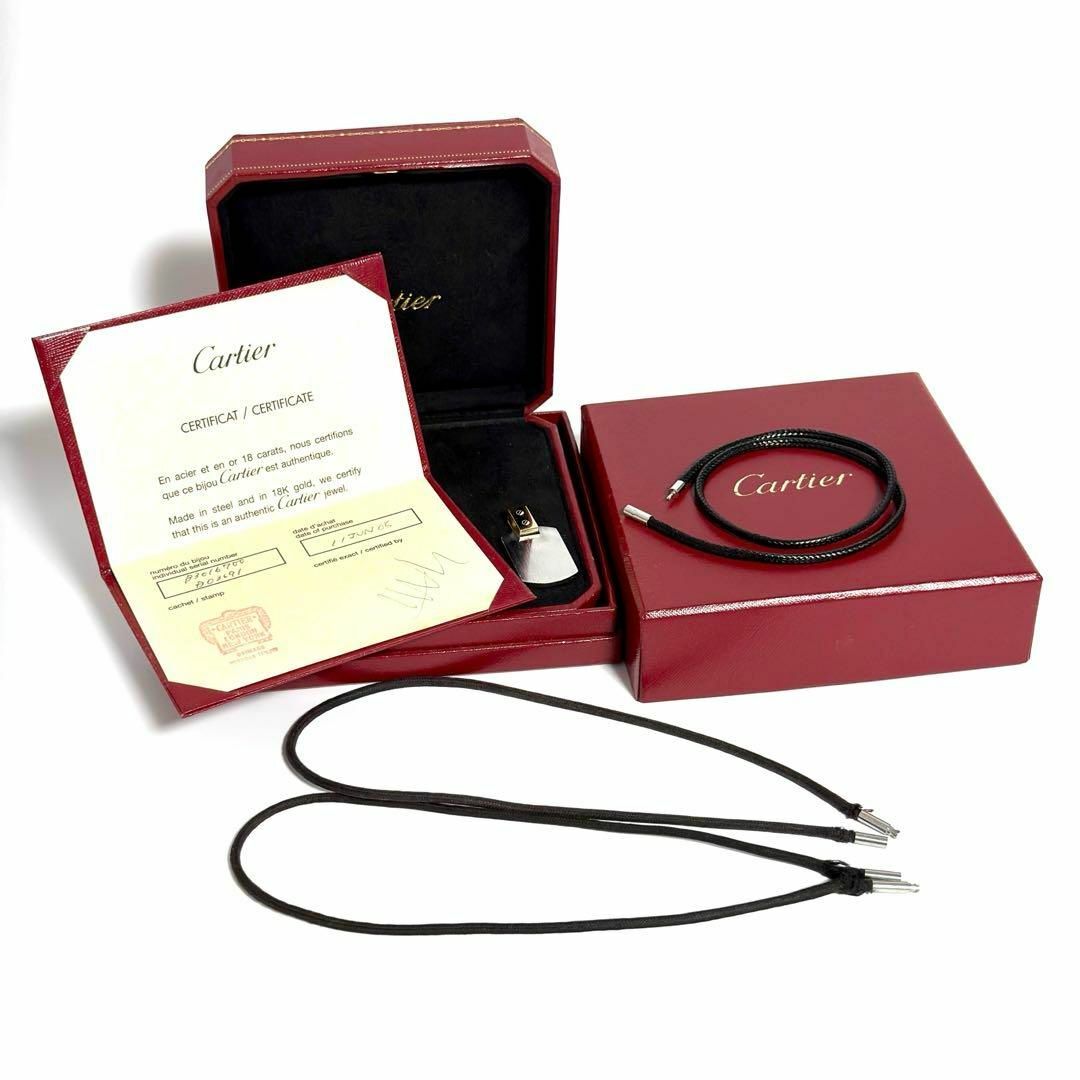 Cartier - 【K18】カルティエ サントス100 ペンダント トップ コード