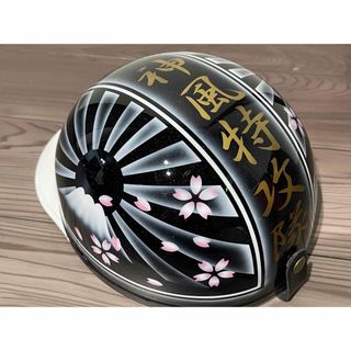 白黒 富士日章 コルク半 ヘルメット の通販 by paint｜ラクマ