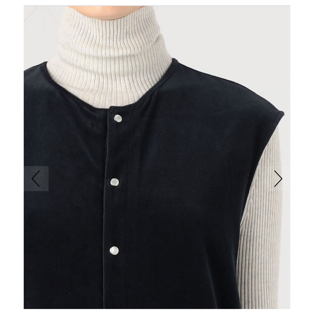 MACPHEE - MACPHEE コットンポリエステルベロアオールインワンの通販