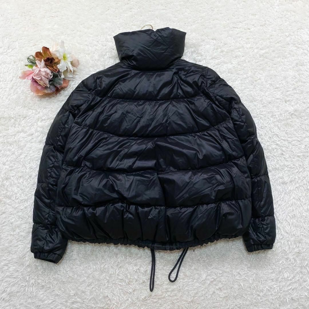 sacai luck - 美品 サカイ ショートダウン 黒 ハイネック 定番 ダウン