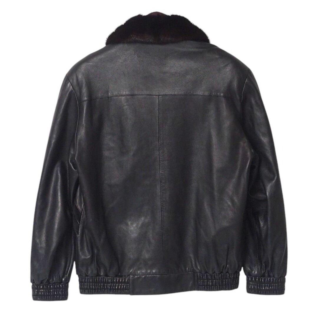 ZILLI - ZILLI ジリー ジャケット サイズ48 レザー 羊革 ブルゾン