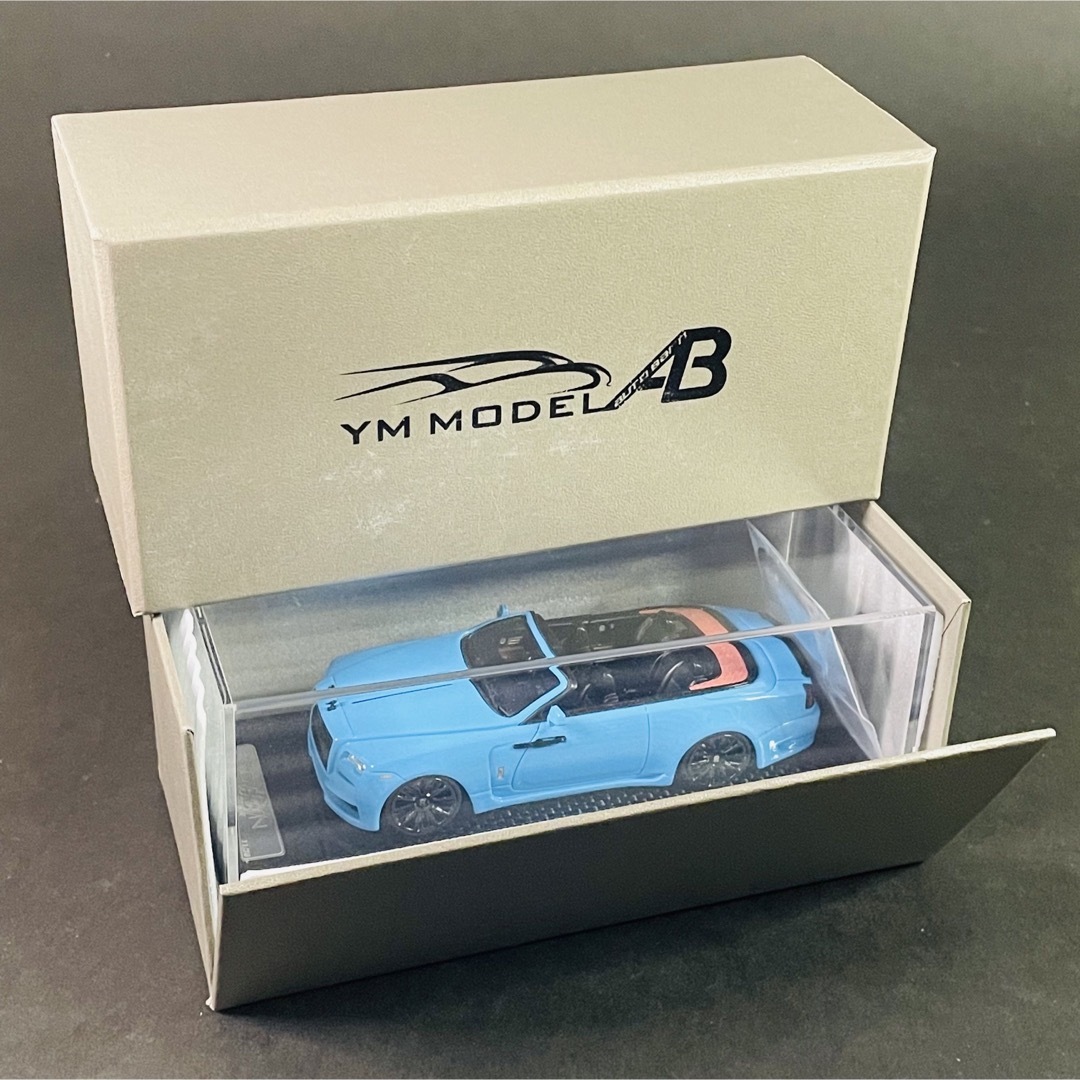 30台限定 1/43 YM/AB MODEL ノビテック ロールスロイス ドーンの通販