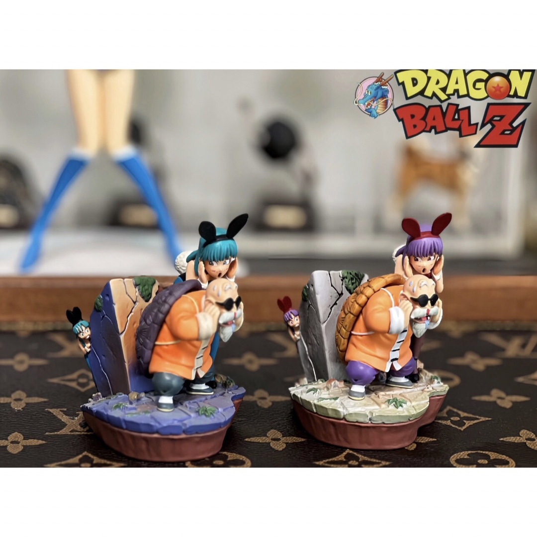 亀仙人＆ブルマ AとBバージョンあり ドラゴンボール ガレージキット