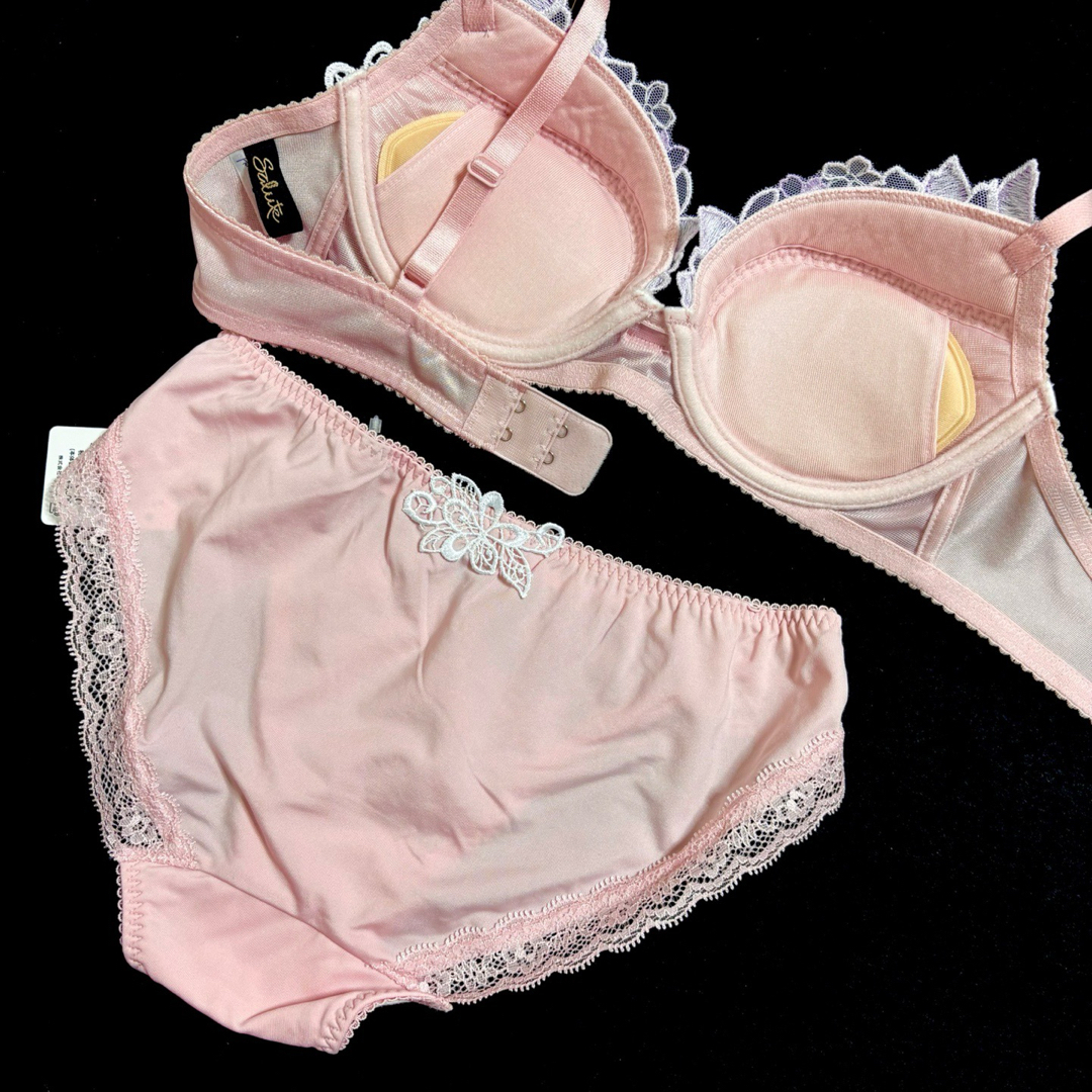 Wacoal - C70M ワコール サルート96G BTJ796 リボンブラ＆ショーツの