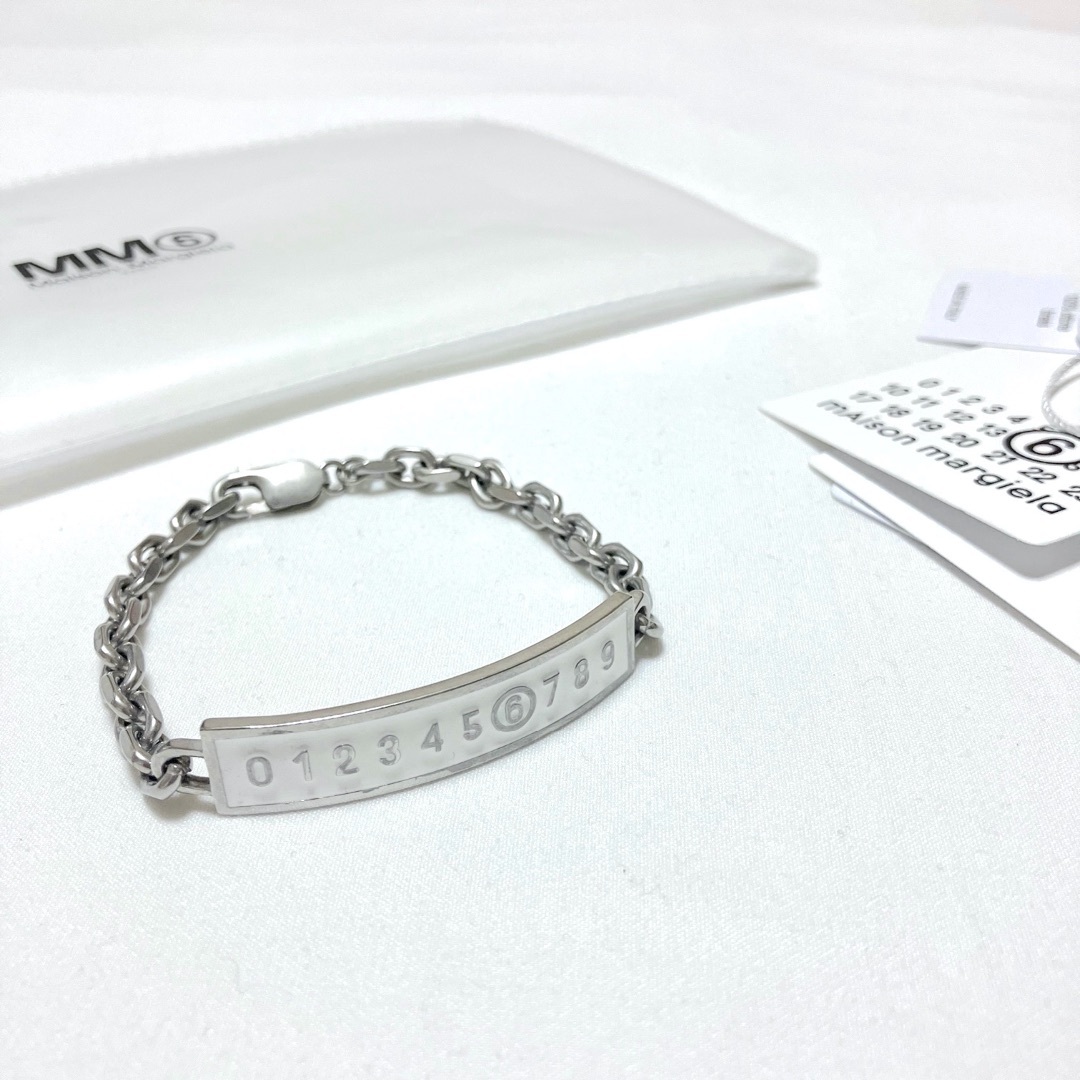 MM6 - 新品 5 25ss マルジェラ MM6 ナンバリングブレスレット 17204の
