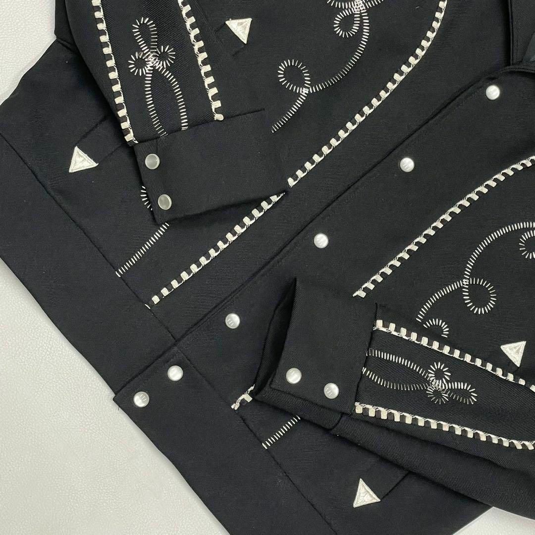 激レア USA製 極美品 60〜70s HbarC ウエスタンジャケットの通販 by