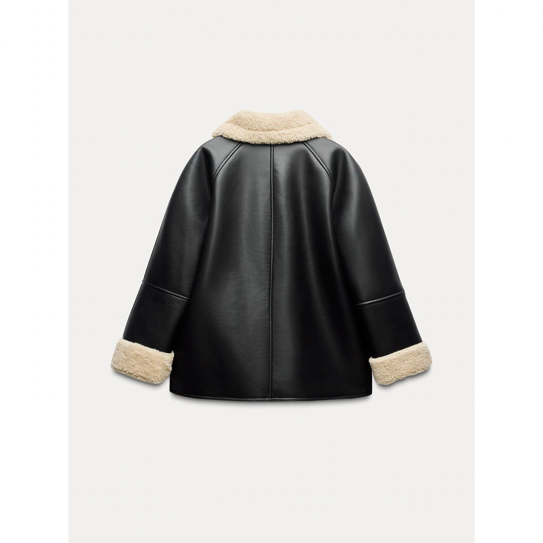 ZARA - ZARA リバーシブルフェイクレザージャケット 新品未使用 XSの