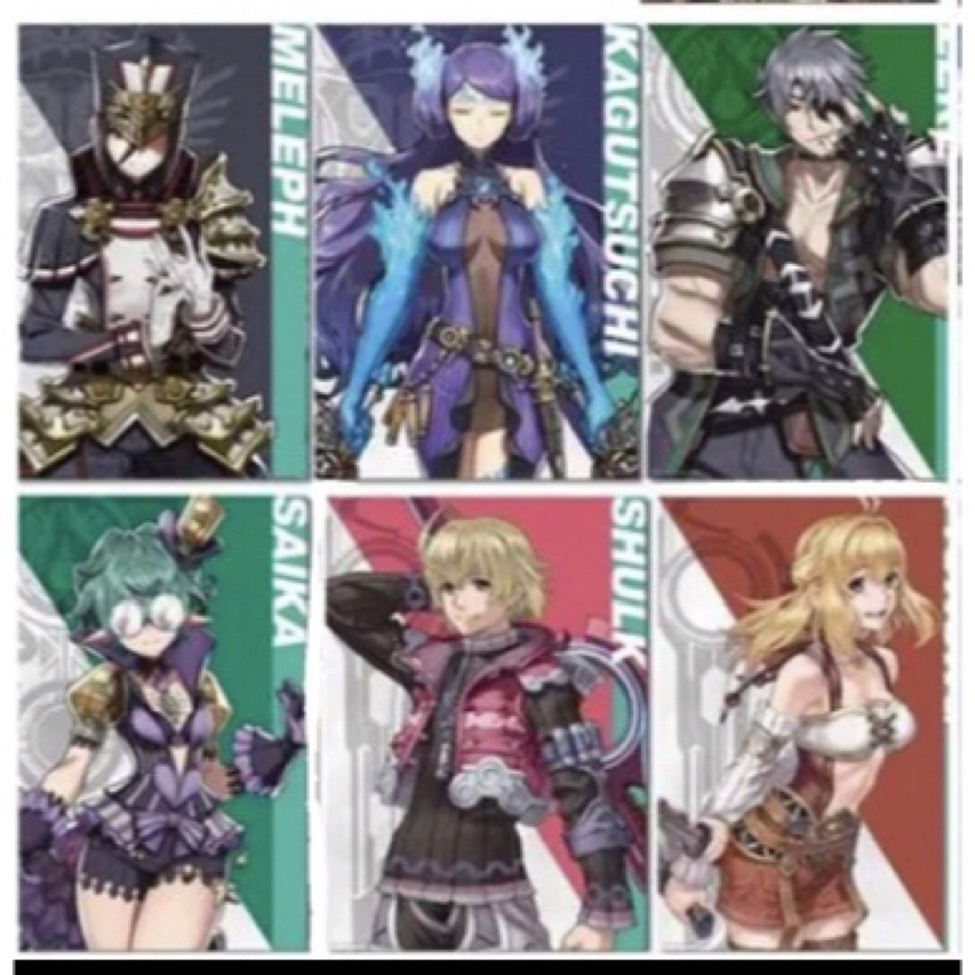 ゼノブレイド2 クリアポスター 2の通販 by 佐々木｜ラクマ