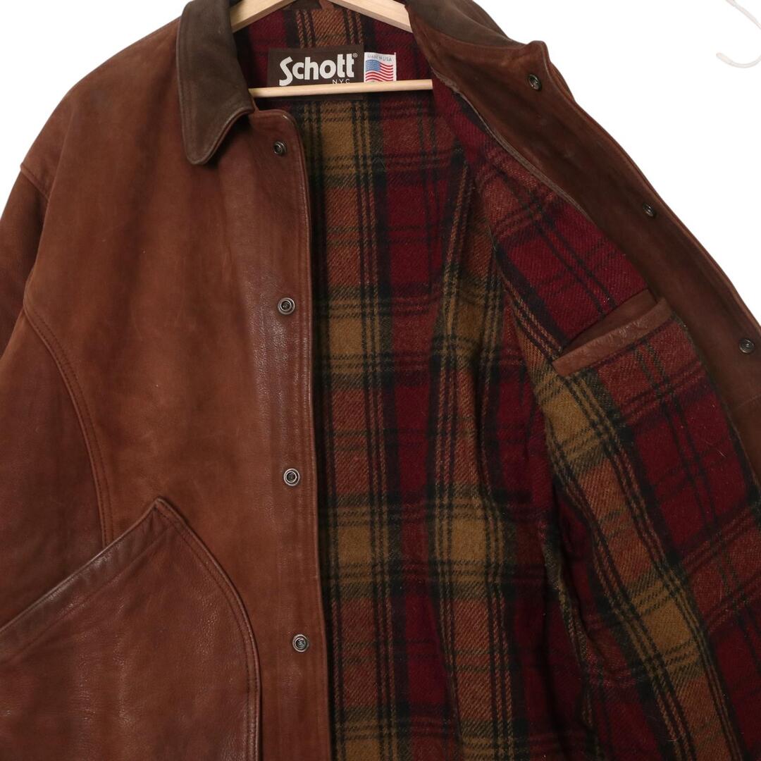 schott - 90年代 USA製 Schott ショット スエードレザージャケット